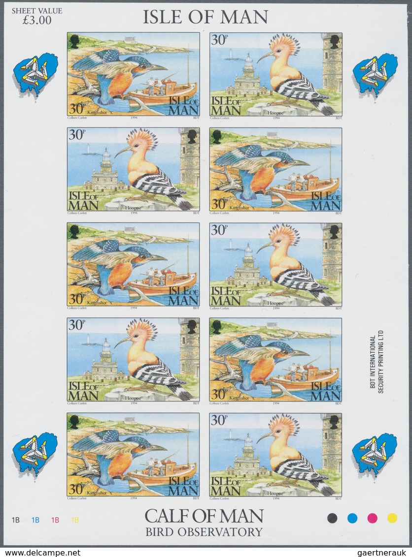 Großbritannien - Isle Of Man: 1992/2008. Exceptional Collection With Imperforate Mint, Nh, Issues, S - Man (Insel)