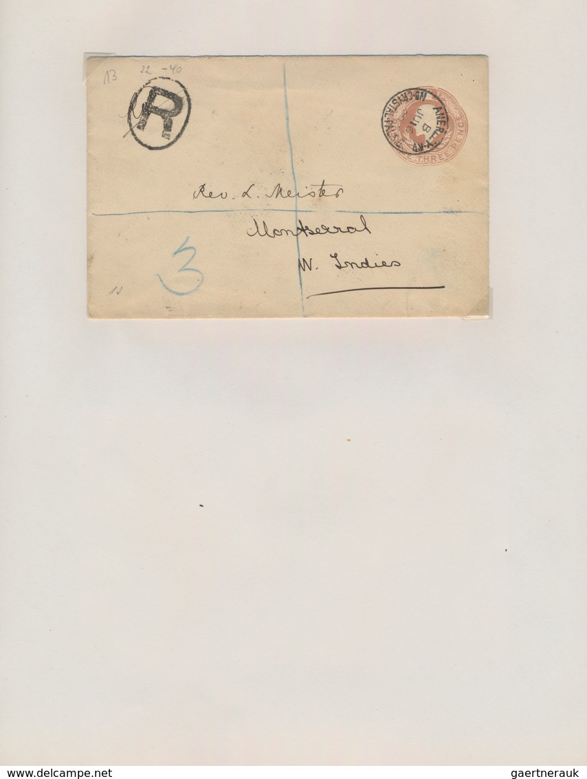 Großbritannien - Ganzsachen: 1841/1979 Postal Stationery Collection Of Ca. 170 Mostly Unused Envelop - 1840 Mulready Omslagen En Postblad