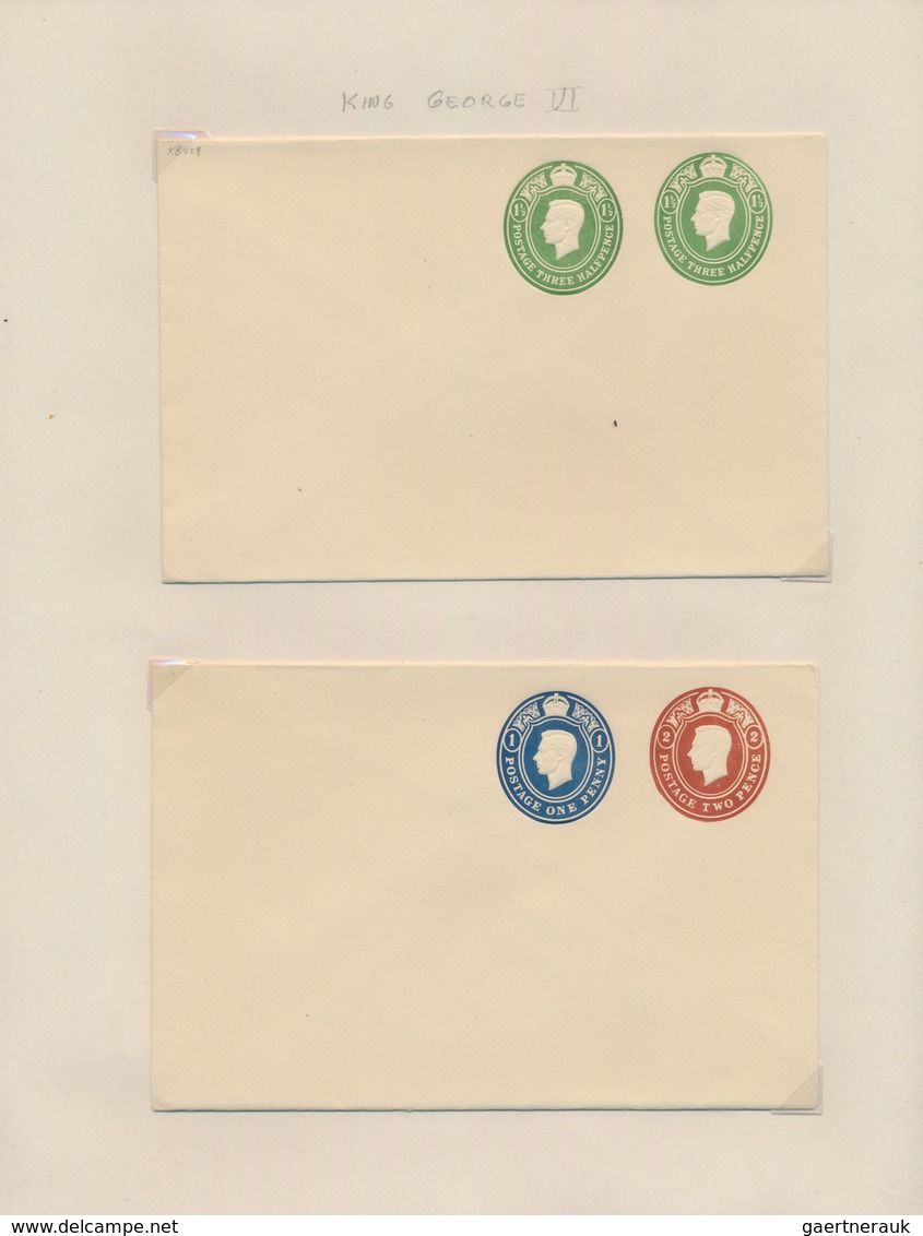 Großbritannien - Ganzsachen: 1841/1979 Postal Stationery Collection Of Ca. 170 Mostly Unused Envelop - 1840 Buste Mulready