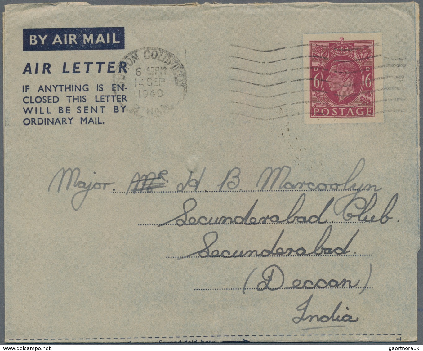 Großbritannien - Ganzsachen: 1945/80 (ca.) AEROGRAMMES Accumulation Of Ca. 3.541 Unused And Used/CTO - 1840 Mulready-Umschläge