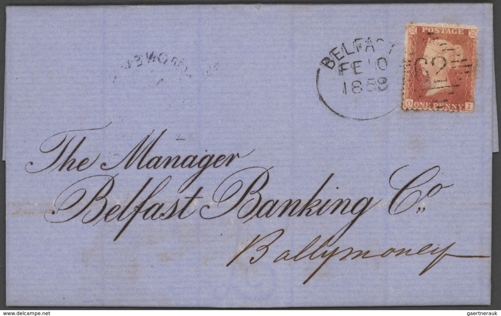 Irland: 1847/1983 (ca.), Holding Of Apprx. 120 Covers/cards From British Period, Showing A Nice Rang - Cartas & Documentos