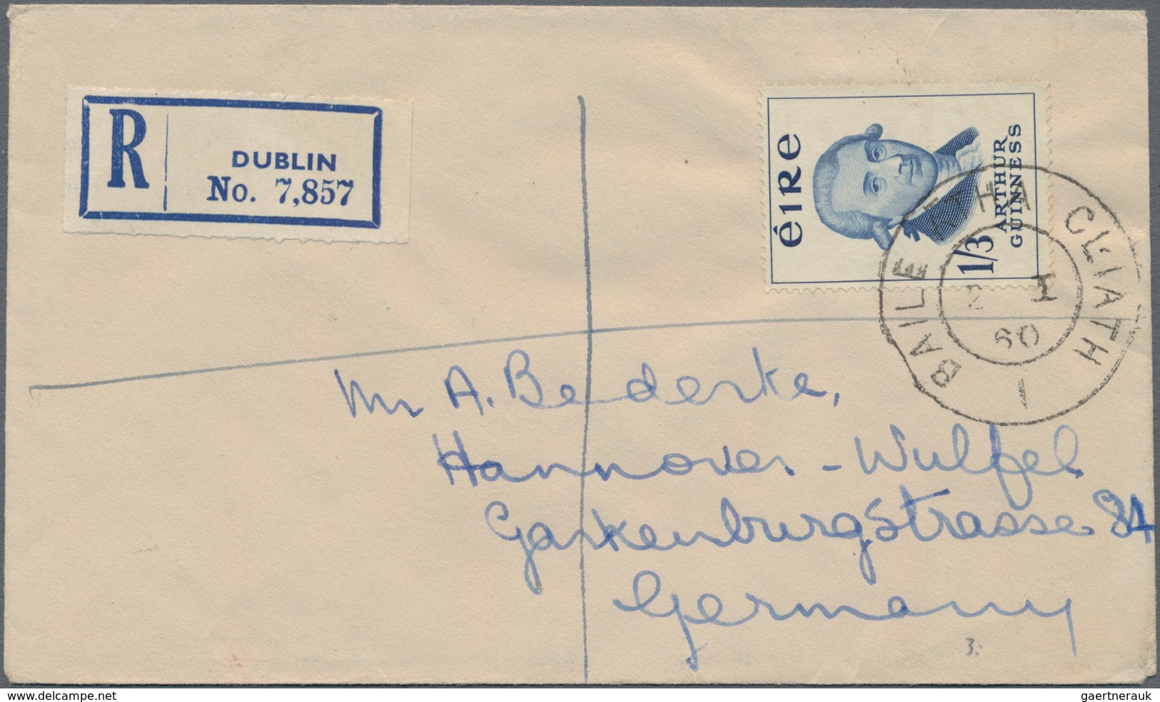 Irland: 1860/1977, Holding Of Apprx. 150 Covers/cards/stationeries From British Period And Main Valu - Lettres & Documents