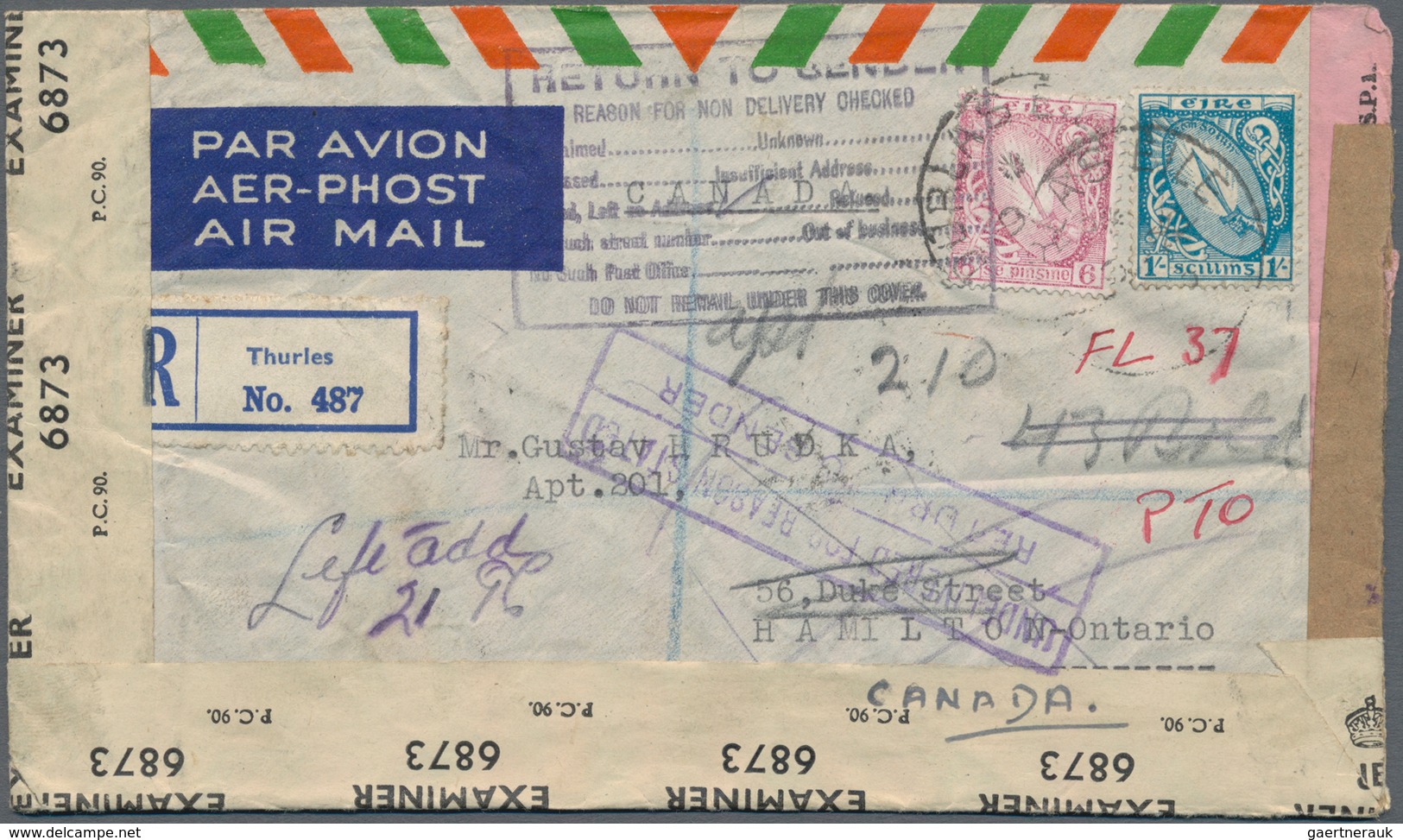 Irland: 1860/1977, holding of apprx. 150 covers/cards/stationeries from British period and main valu