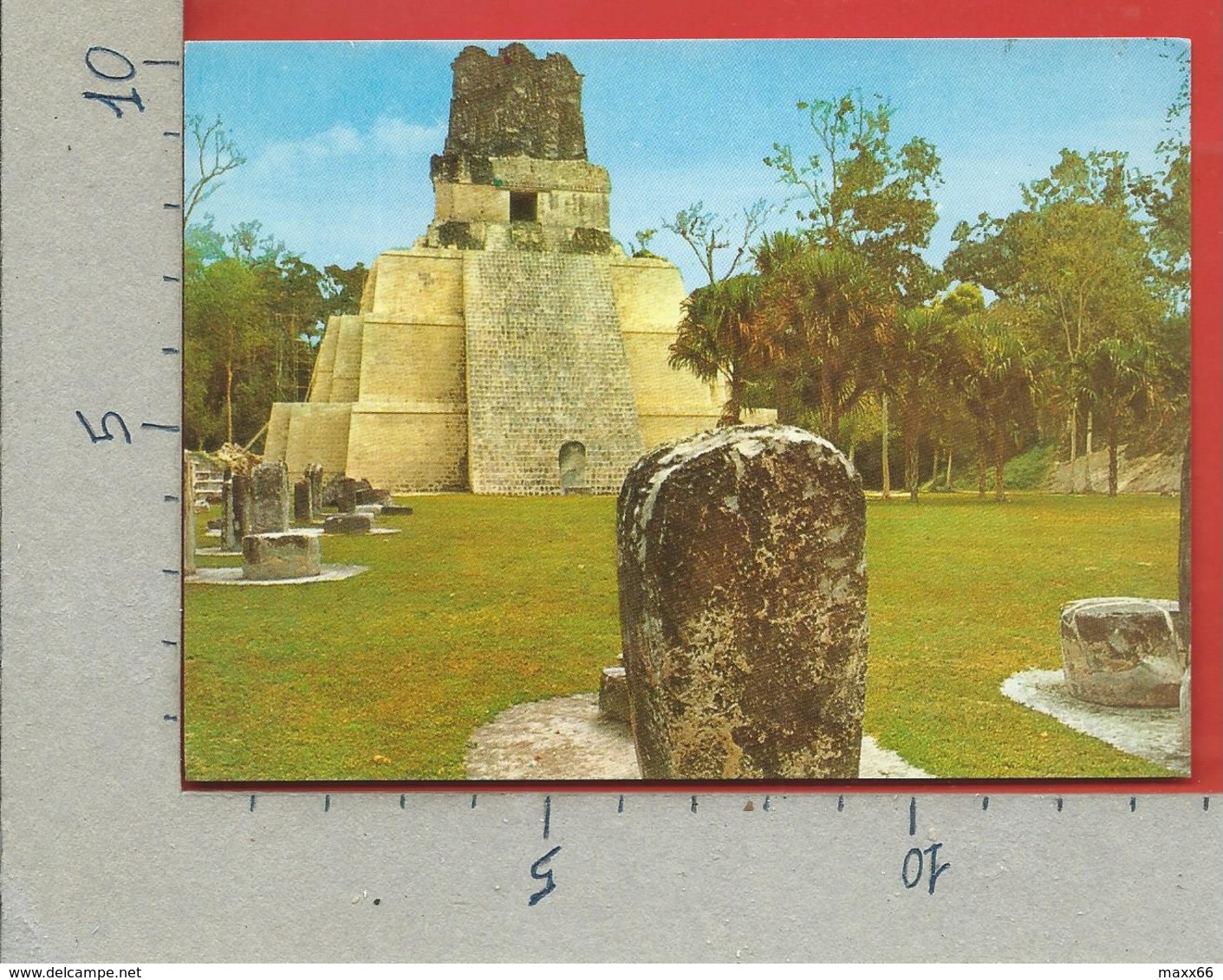 CARTOLINA NV GUATEMALA - TIKAL PETEN - Temple No. 2 - 10 X 15 - Guatemala