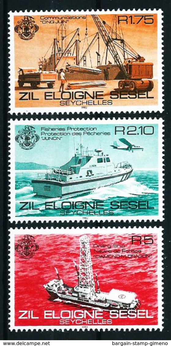 Zil Eloigne Sesel (Seychelles) Nº 50/2 Nuevo - Seychelles (1976-...)