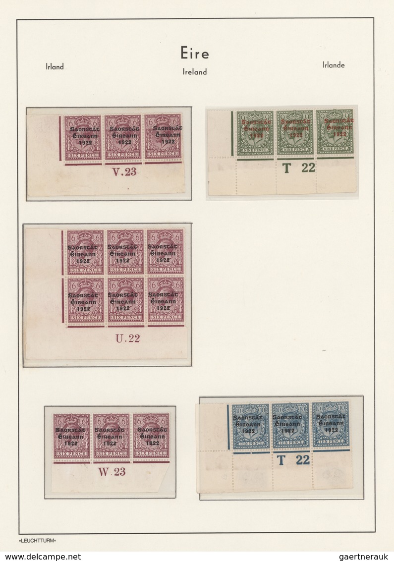 Irland: 1922/1999, A Splendid Mint Collection In Three Lighthouse Albums, Well Collected Throughout - Cartas & Documentos