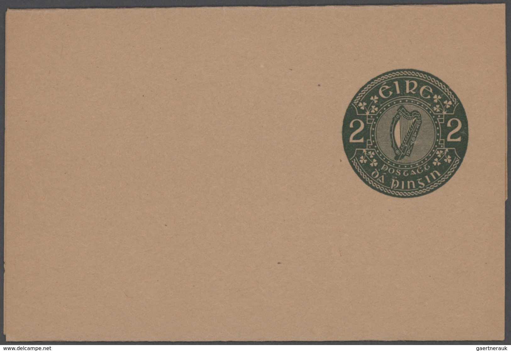 Irland: 1922/94 accumulation of ca. 480 unused/CTO-used and commercially used postal stationeries (p