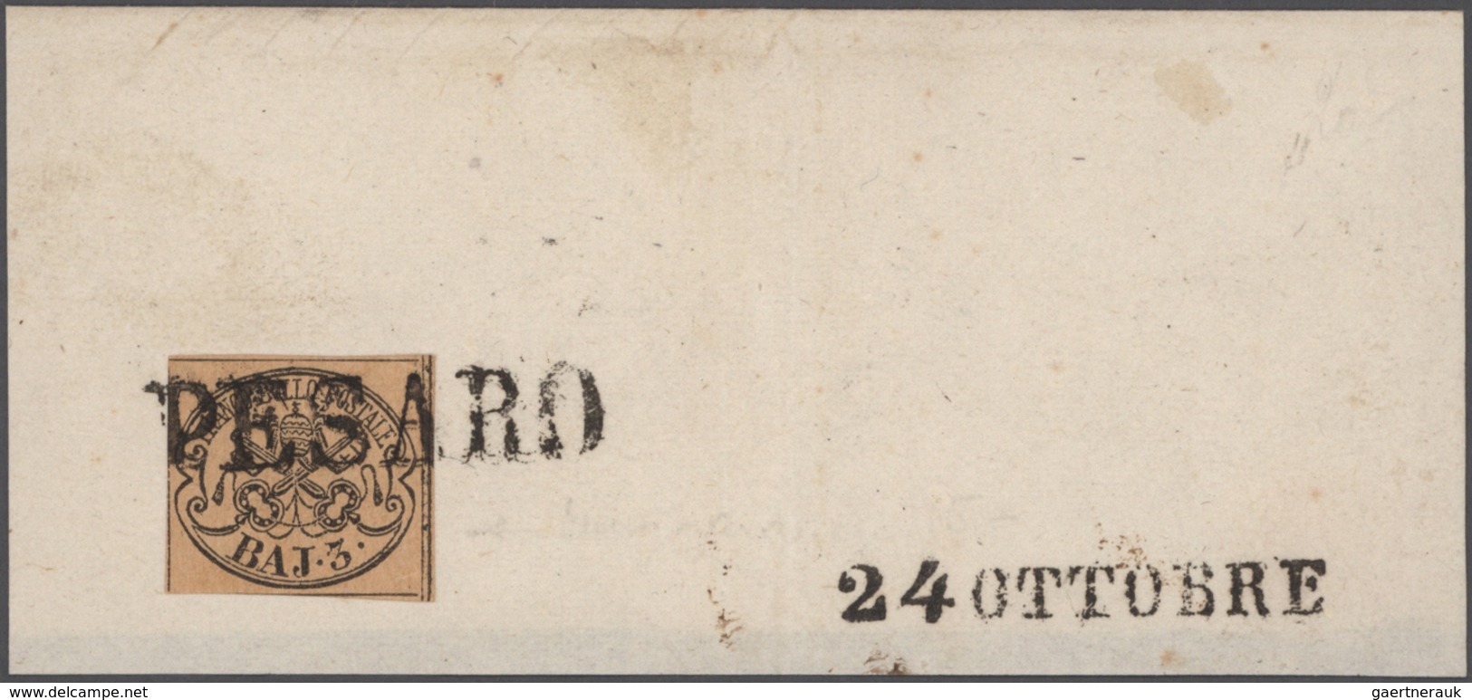 Altitalien: 1851-1868 Collection Of Hundreds Of Mint And Used Stamps From Italian States, Including - Verzamelingen