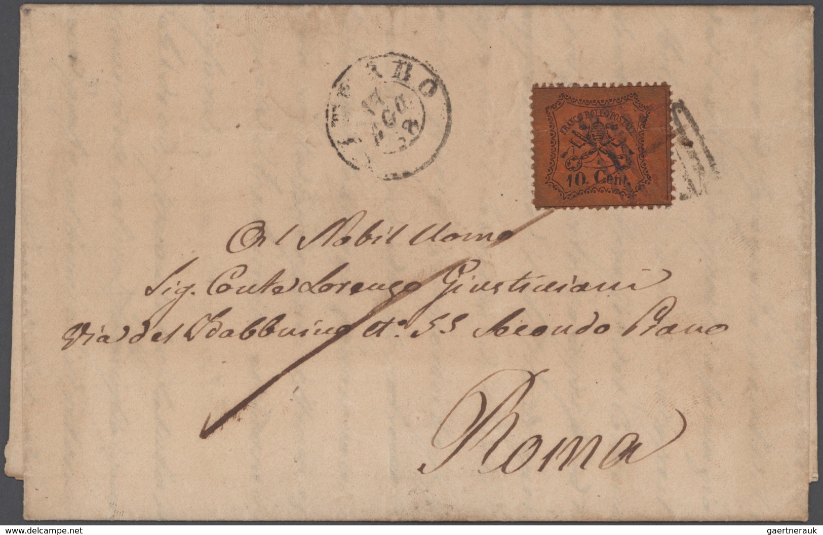 Altitalien: 1851-1868 Collection Of Hundreds Of Mint And Used Stamps From Italian States, Including - Colecciones