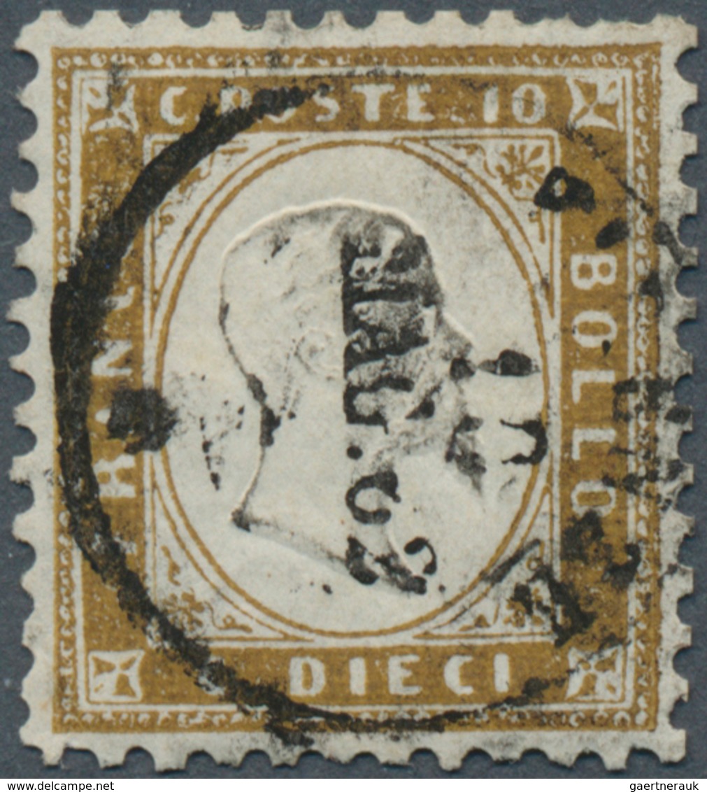 Italien: 1851/1980 accumulation of better pieces with high catalog and commercial value, incl. rarit