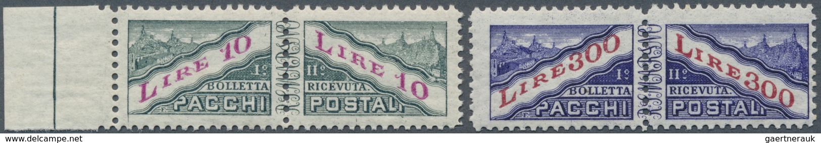 Italien: 1851/1980 accumulation of better pieces with high catalog and commercial value, incl. rarit