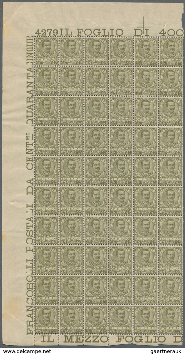 Italien: 1851/1980 accumulation of better pieces with high catalog and commercial value, incl. rarit