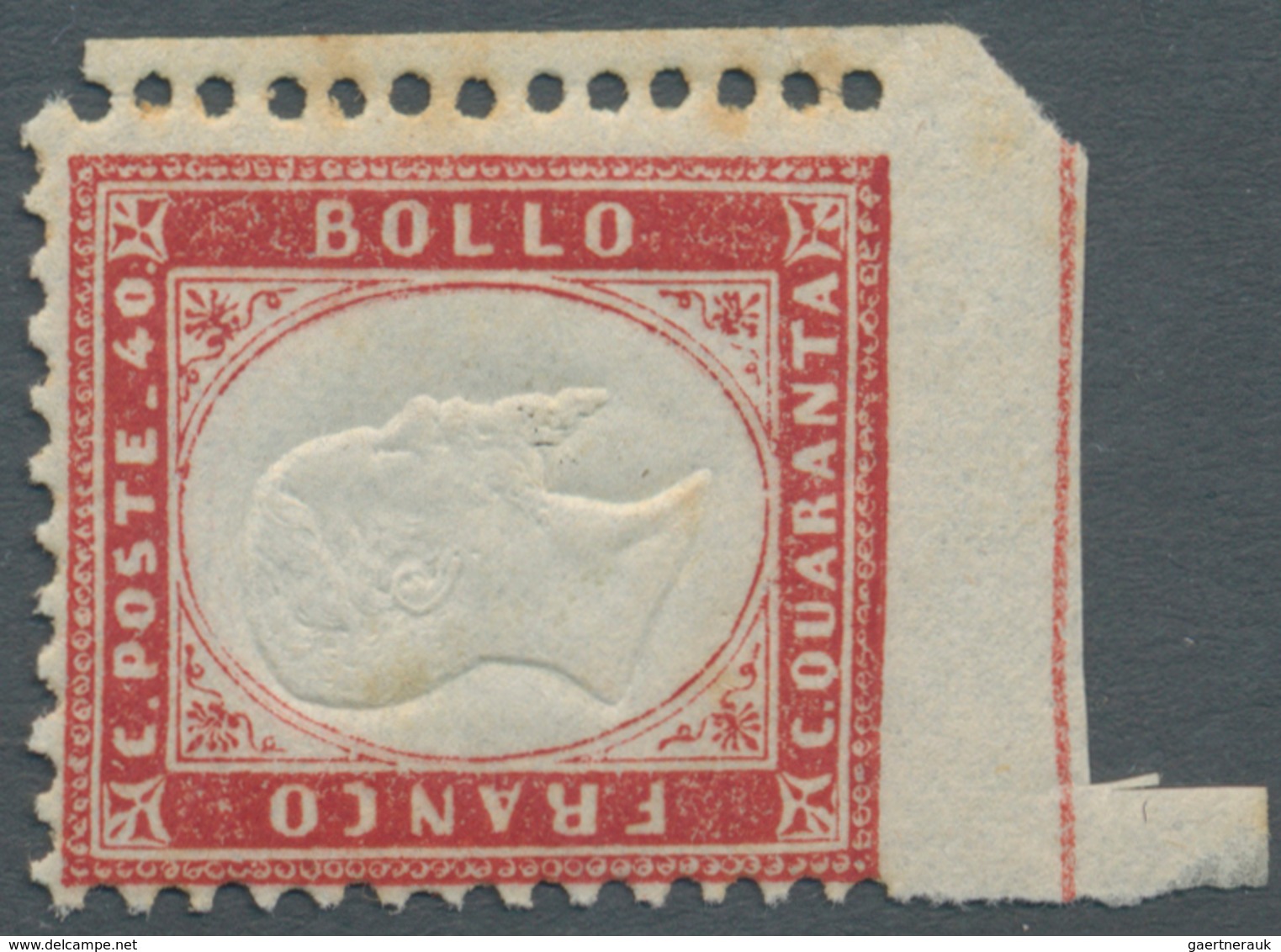 Italien: 1851/1980 accumulation of better pieces with high catalog and commercial value, incl. rarit