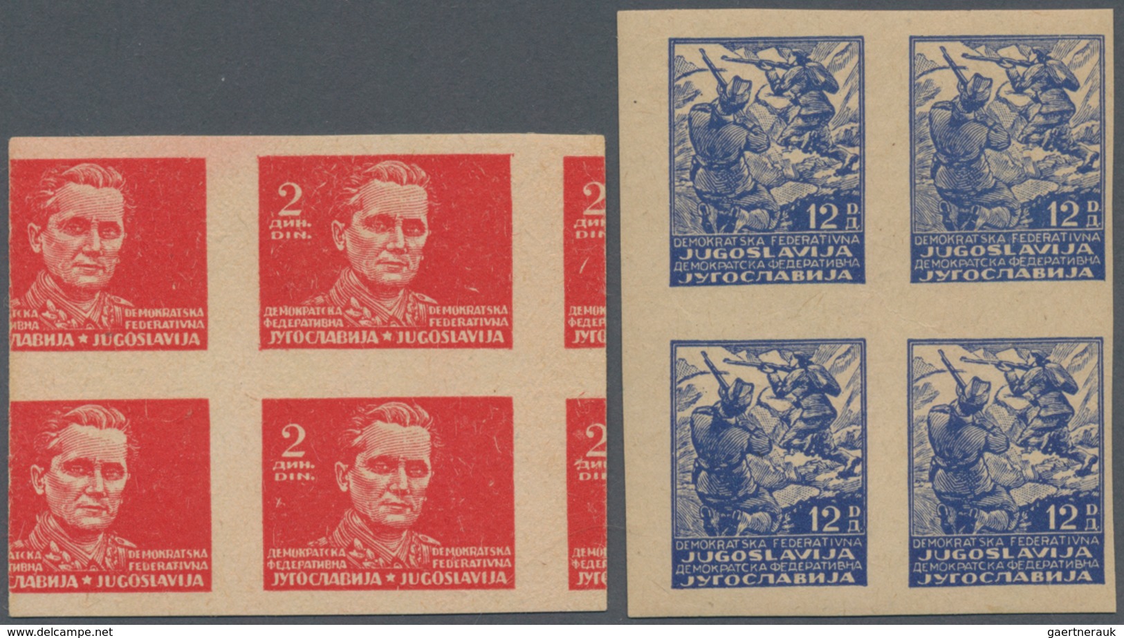 Jugoslawien: from 1918 great lot of only better selected single pieces, incl. special features, vari