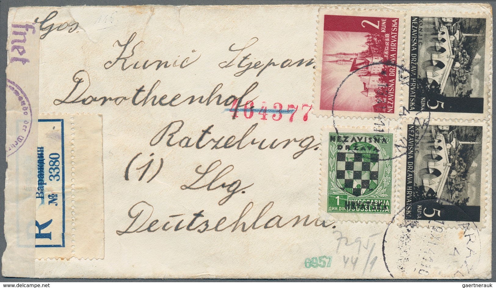 Kroatien: from 1918 interesting lot, almost only better single pieces, incl. trial prints, imperfora