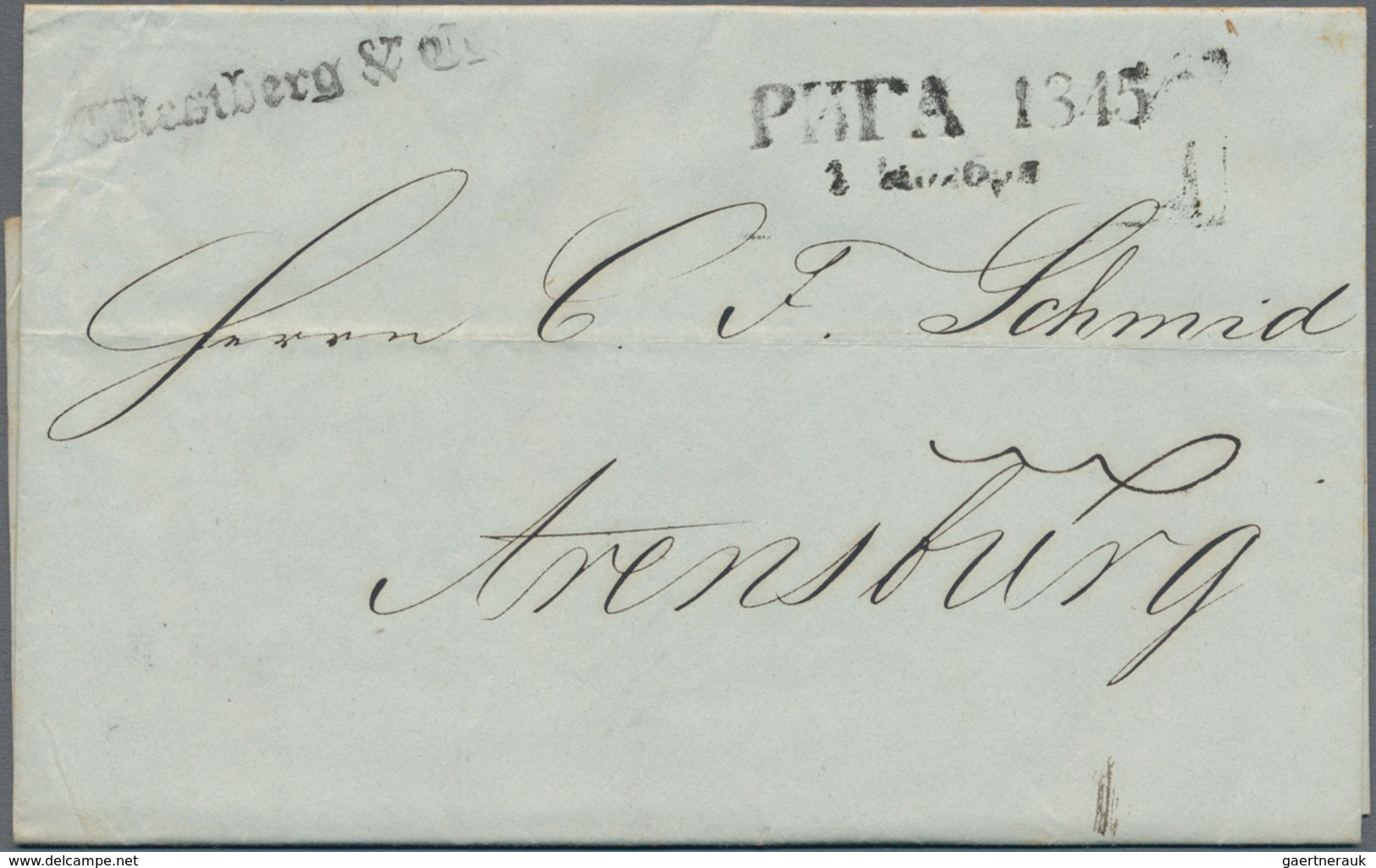 Lettland: 1845 - 1917, 16 Covers From The Tsar's Time, Besides, Messenger Letters, Postal Stationary - Letonia