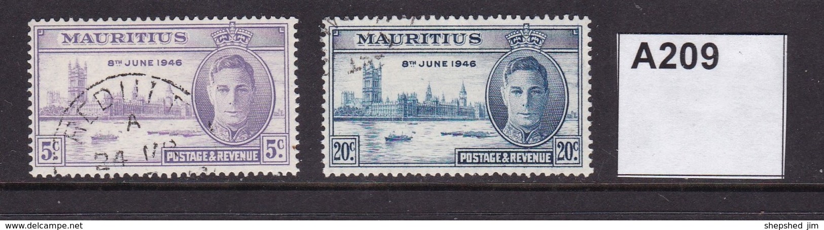 Bermuda 1946 Victory - Mauritius (...-1967)