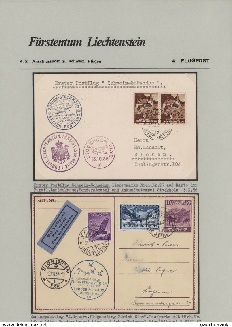 Liechtenstein: 1912/74, Gestempelte Sammlung, Nur Wenige Spitzenwerte Fehlen, Mit Zusätzlich Vielen - Collections