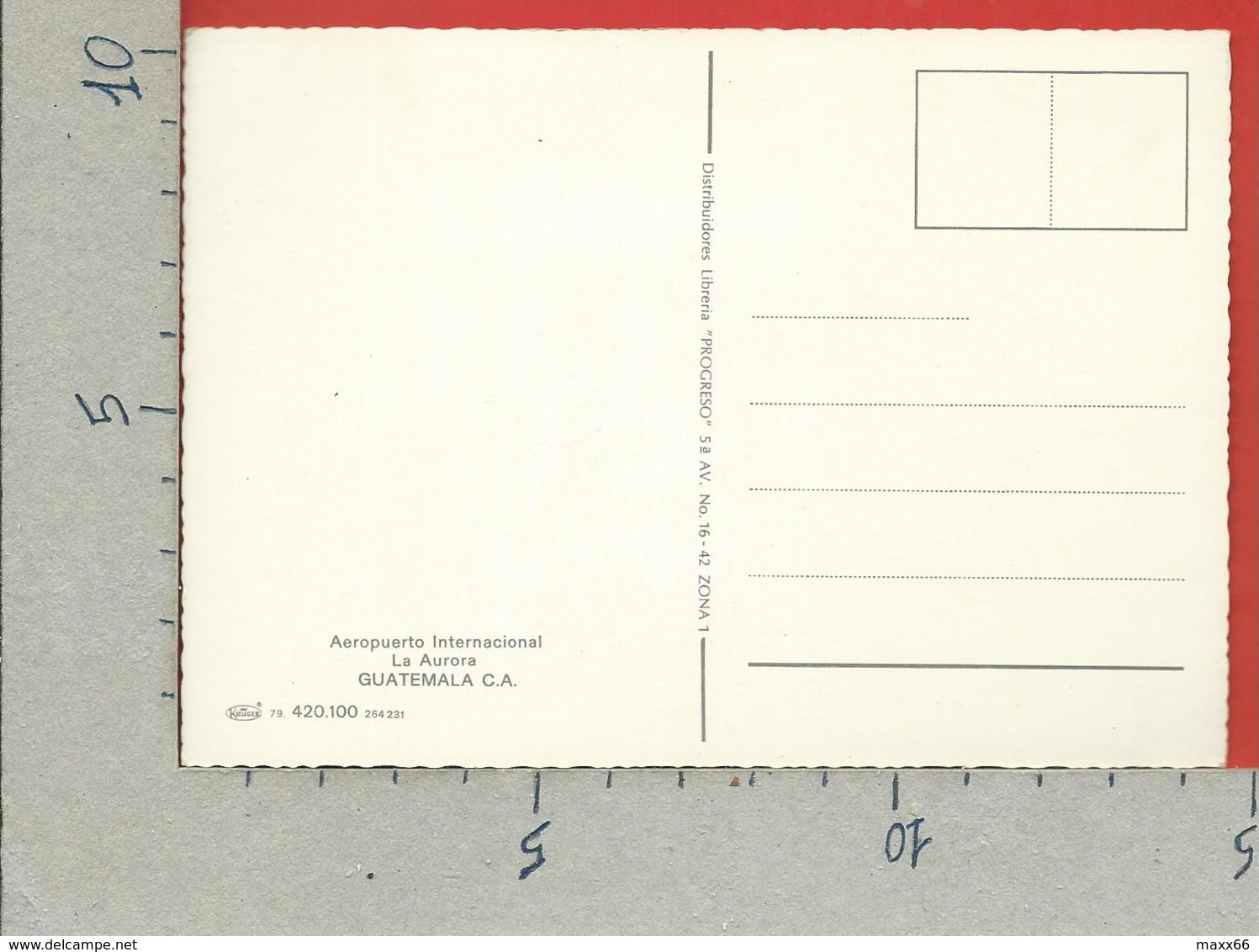 CARTOLINA NV GUATEMALA - Aeropuerto Internacional La Aurora - 10 X 15 - Guatemala