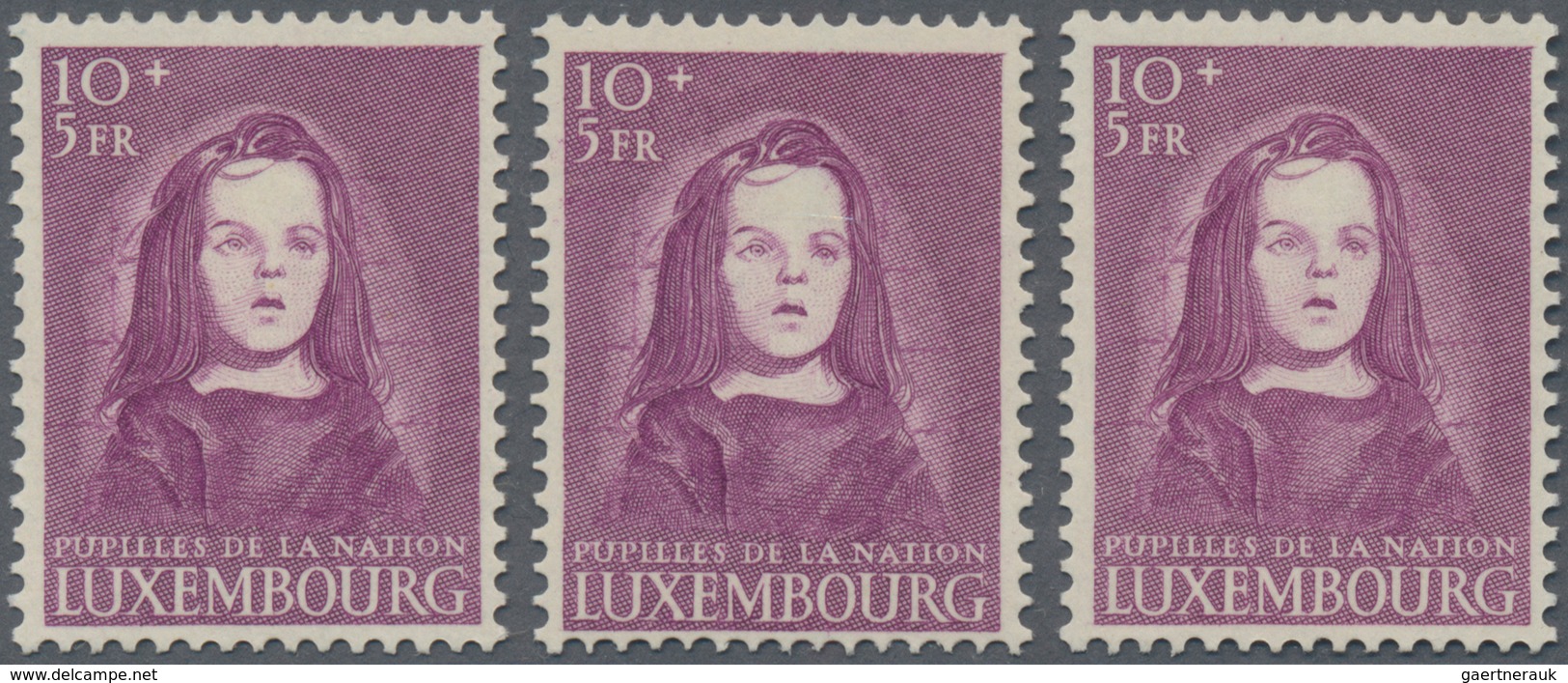 Luxemburg: 1944/1995 (ca.), Accumulation Of The Stamps (NO Miniature Sheets) On Approx. 2.200 (!) Sm - Autres & Non Classés
