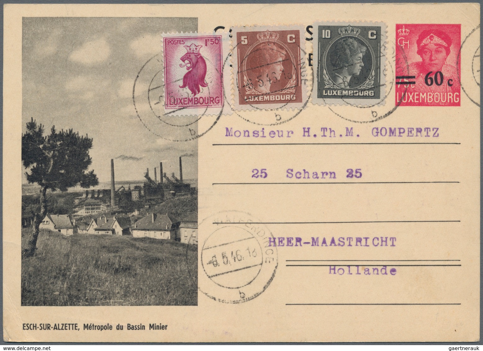 Luxemburg - Ganzsachen: 1880/1998 (ca.), Accumulation Of Ca. 740 Unused, CTO-used And Used Postal St - Entiers Postaux