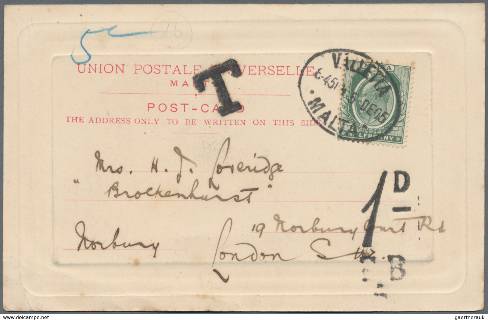 Malta: 1886/2001 Ca. 260 Letters, Cards, Postal Stationeries (incl. Unfolded Wrappers And Aerograms) - Malte