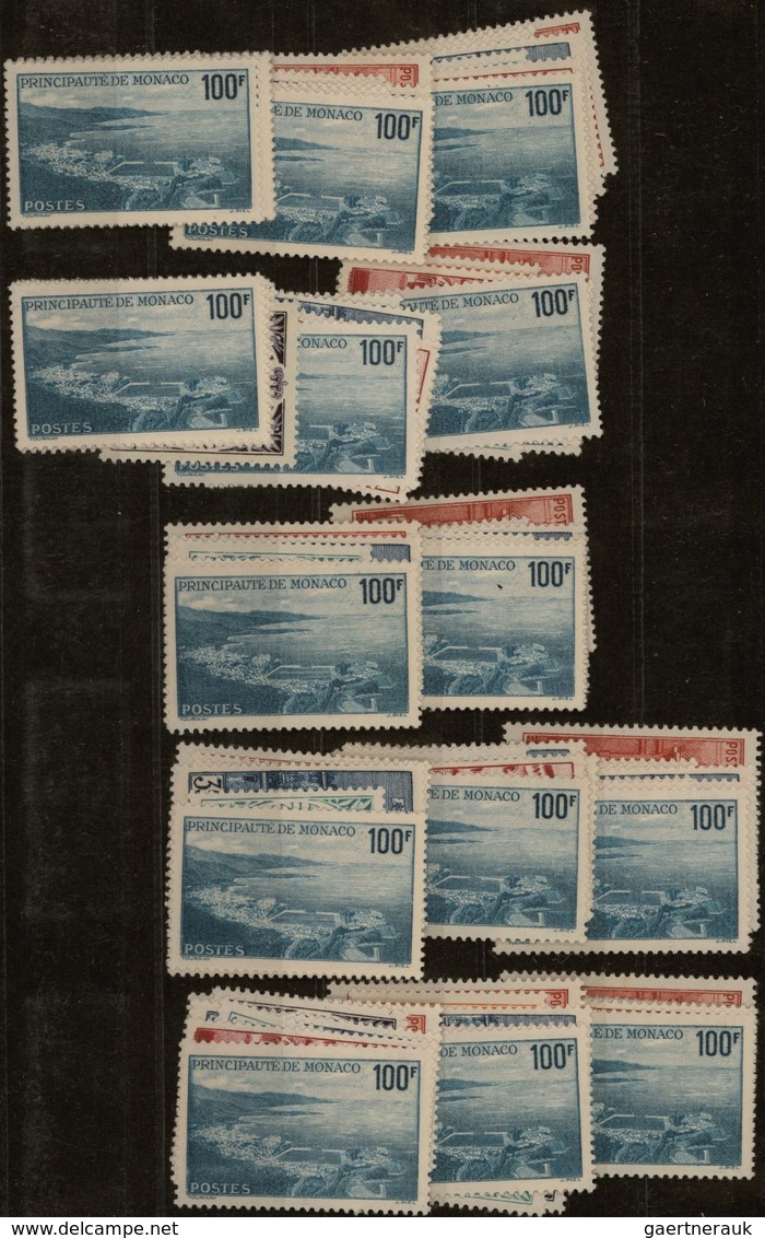 Monaco: 1923/2003 (ca.), Substantial Estate In Two Big Boxes Offering Mostly MNH Material (only Some - Ungebraucht