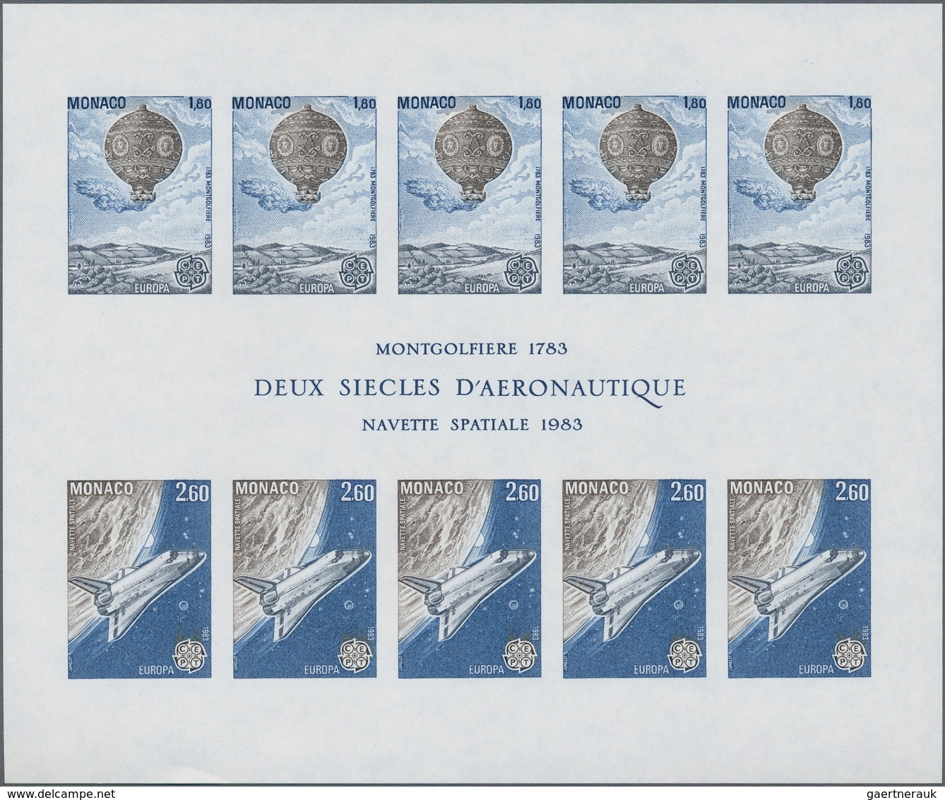 Monaco: 1964/1994, Neat Collection With Only IMPERFORATED Souvenier Sheets And Special Sheets. All A - Nuevos