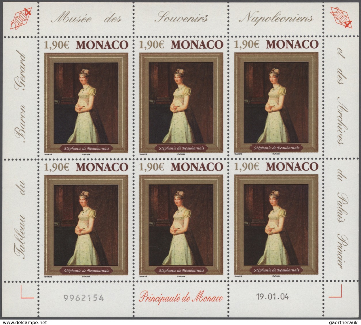 Monaco: 1999/2004, Gigantic MNH Stock Of These Years Issues In Euro Currency, Mostly In The Original - Nuevos
