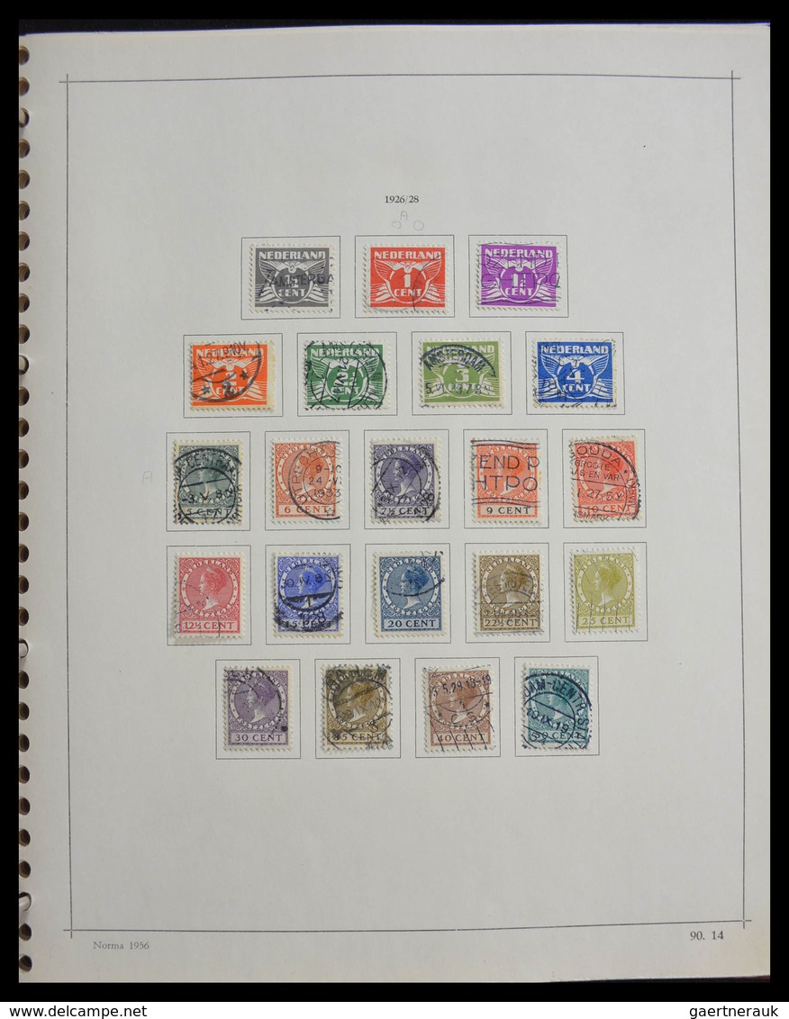 Niederlande: 1852-1980: In the mainnumbers complete, MNH, mint hinged and used collection Netherland