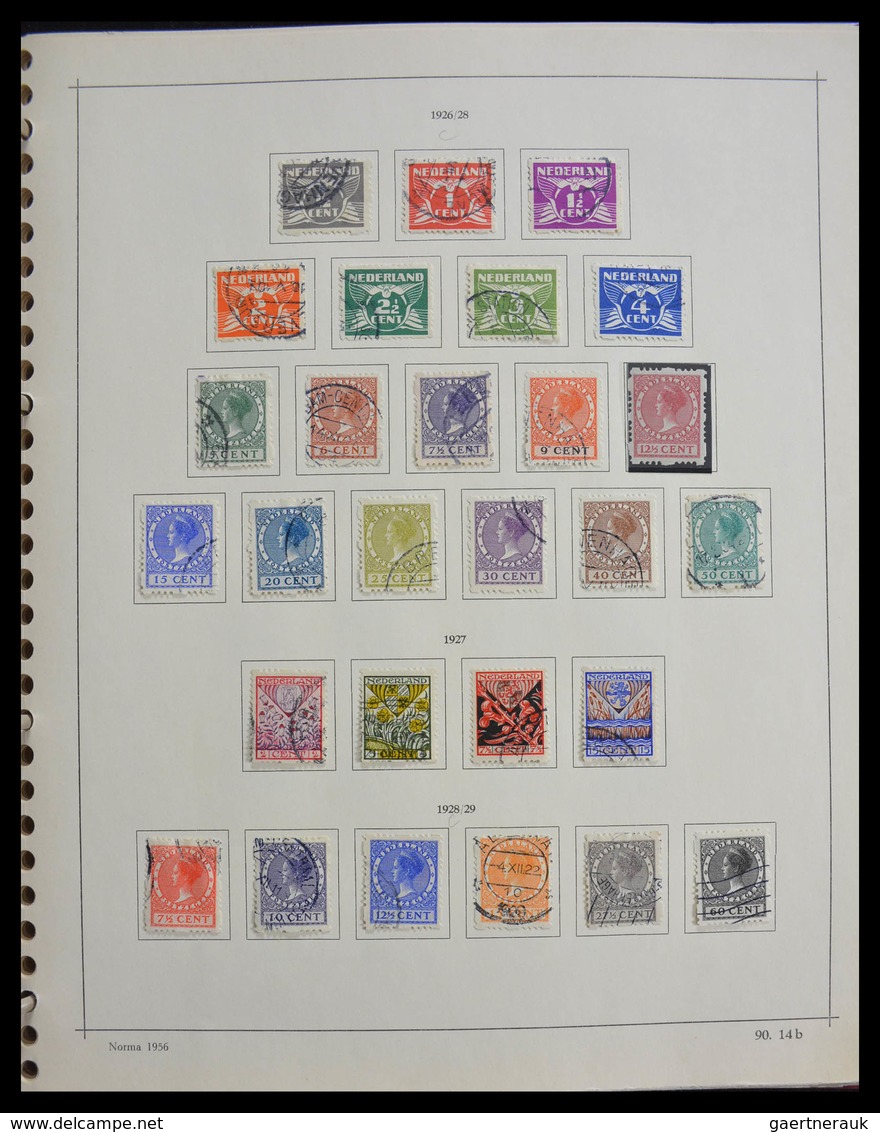 Niederlande: 1852-1980: In the mainnumbers complete, MNH, mint hinged and used collection Netherland