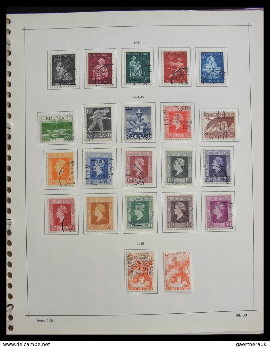 Niederlande: 1852-1980: In the mainnumbers complete, MNH, mint hinged and used collection Netherland