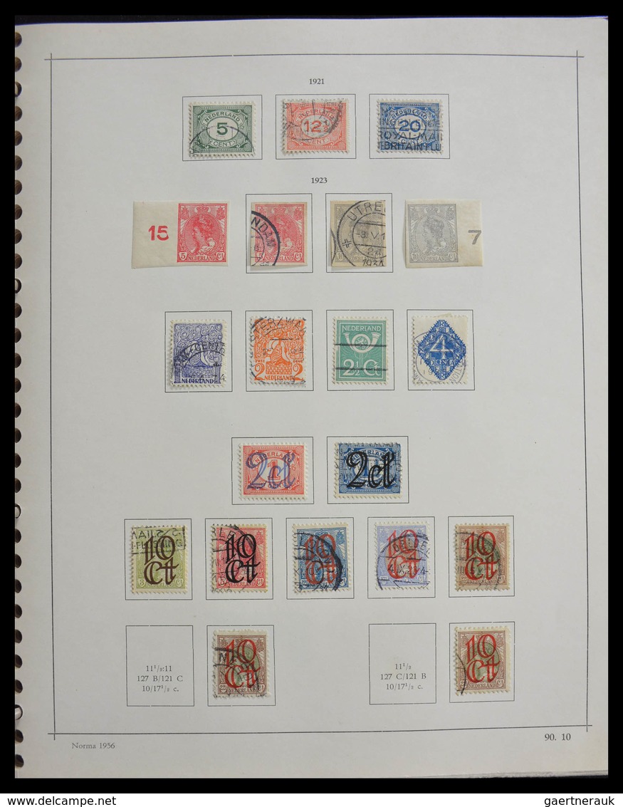 Niederlande: 1852-1980: In the mainnumbers complete, MNH, mint hinged and used collection Netherland