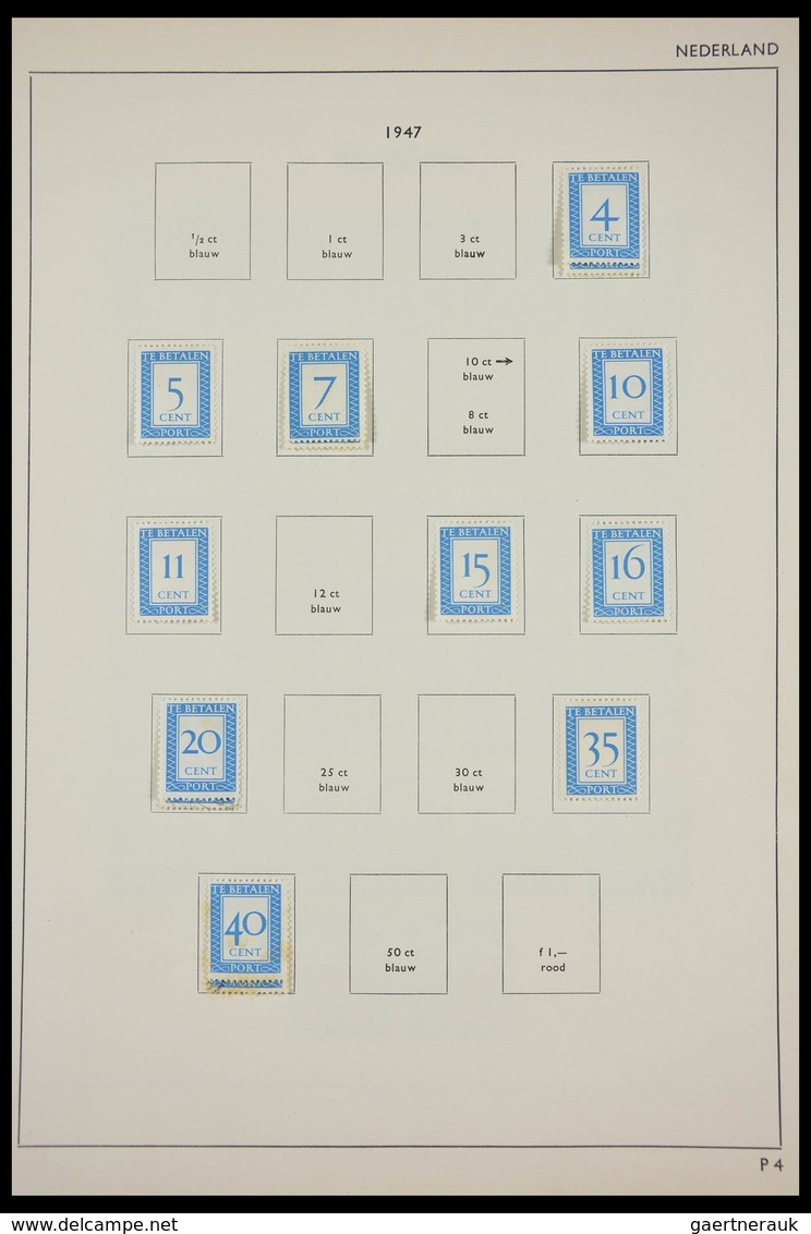 Niederlande: 1852-1992: Very well filled, MNH, mint hinged and used collection Netherlands 1852-1992