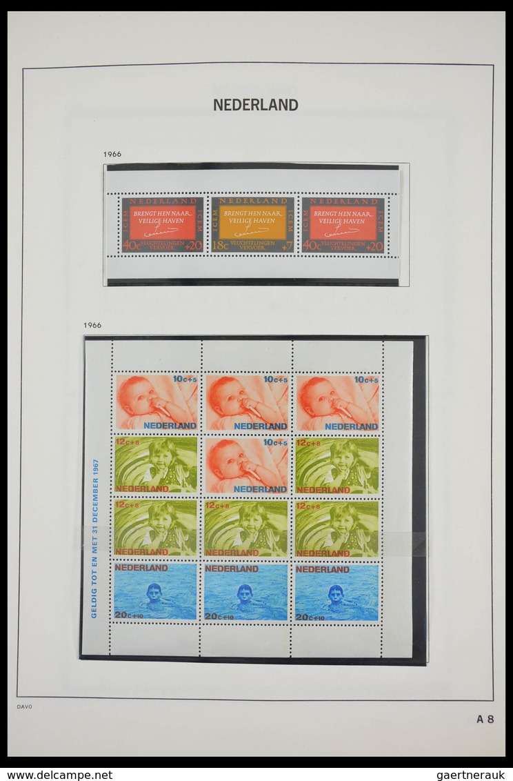 Niederlande: 1852-1992: Very well filled, MNH, mint hinged and used collection Netherlands 1852-1992