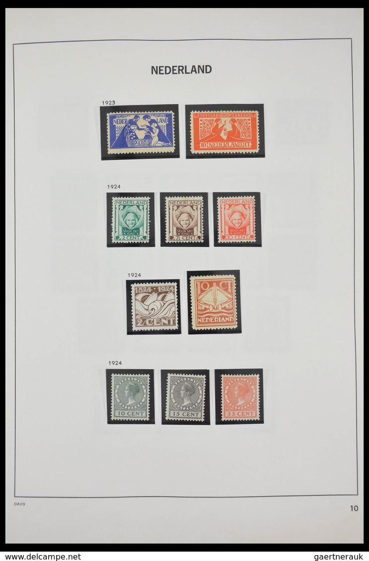 Niederlande: 1852-1992: Very well filled, MNH, mint hinged and used collection Netherlands 1852-1992