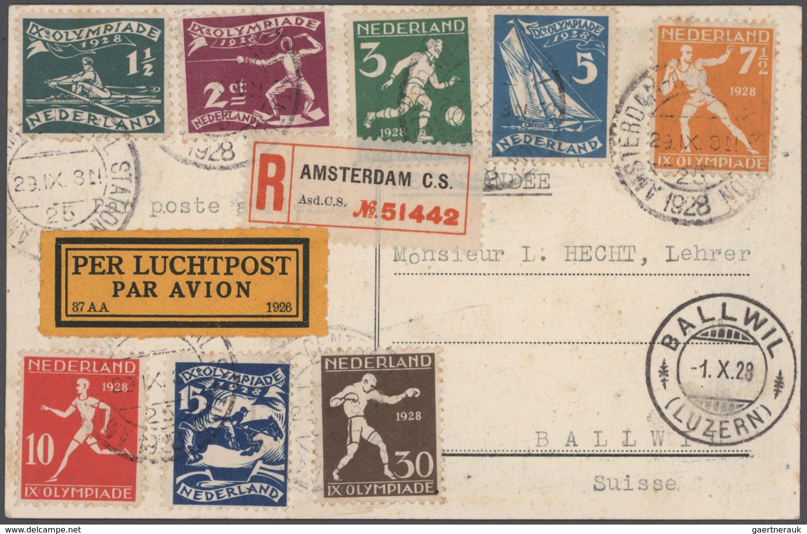 Niederlande: 1862/1966, Assortment Of Apprx. 112 Covers/cards, Showing A Nice Range Of Attractive Fr - Otros & Sin Clasificación