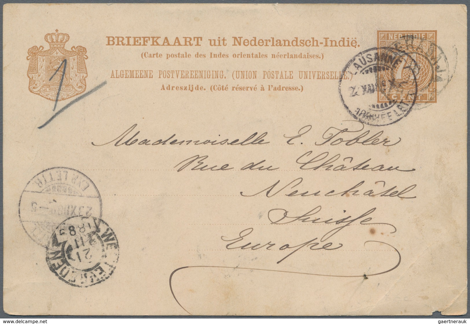 Niederlande: 1864/1997, Accumulation Of Ca. 640 Covers, Postcards And Postal Stationeries, Incl. Pos - Andere & Zonder Classificatie