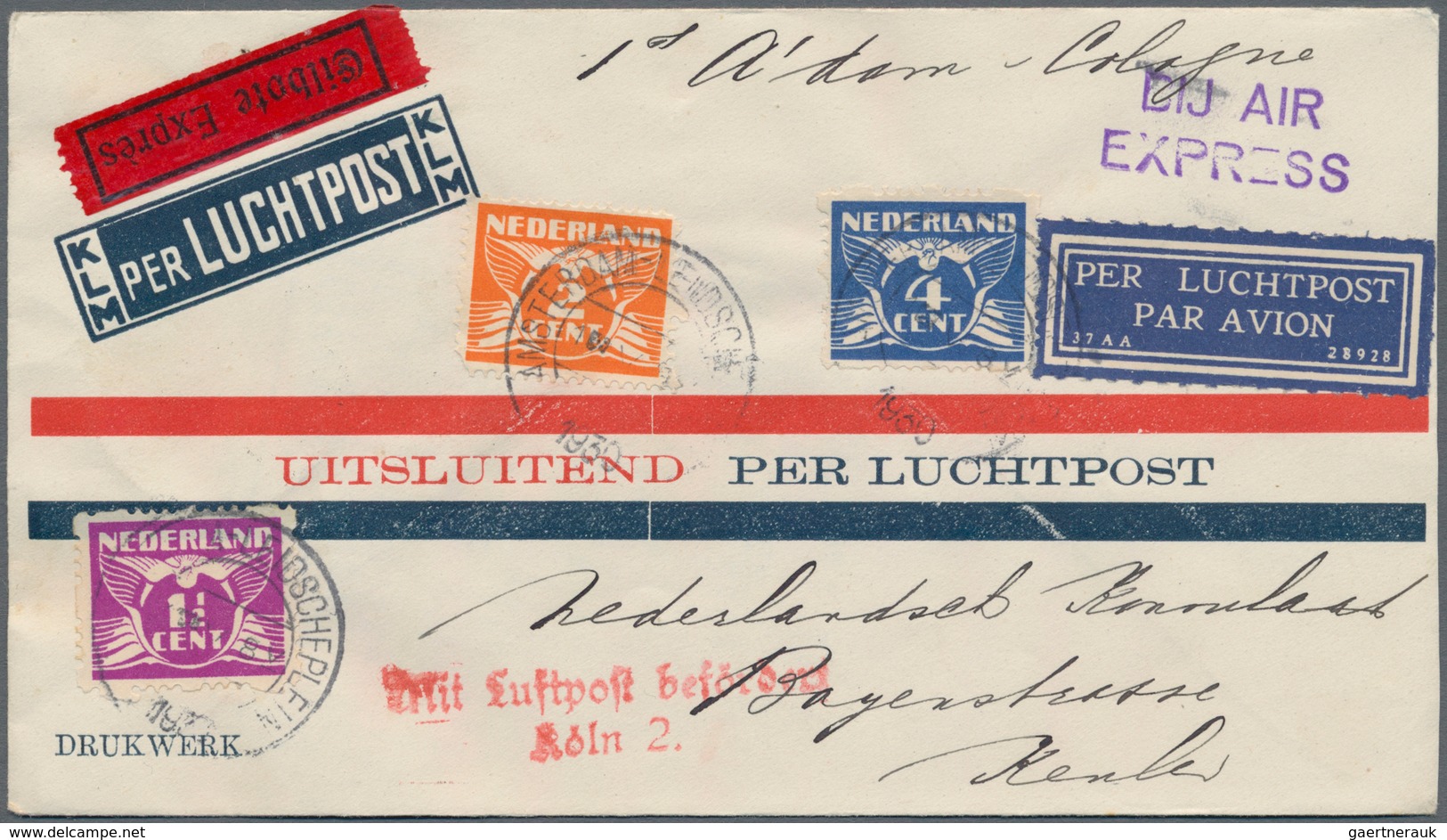 Niederlande: 1864/1997, Accumulation Of Ca. 640 Covers, Postcards And Postal Stationeries, Incl. Pos - Sonstige & Ohne Zuordnung