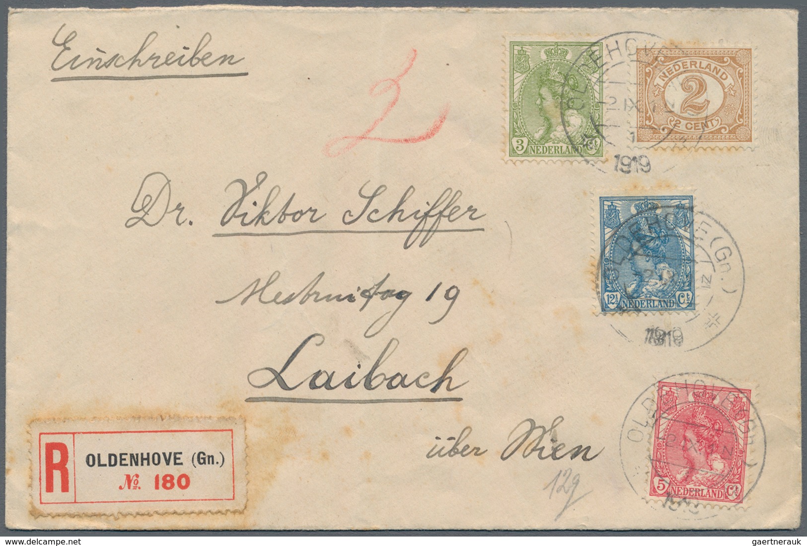 Niederlande: 1873/1980 (ca.), Accumulation Of Ca. 470 Covers, Cards And Unused And Used Postal Stati - Andere & Zonder Classificatie