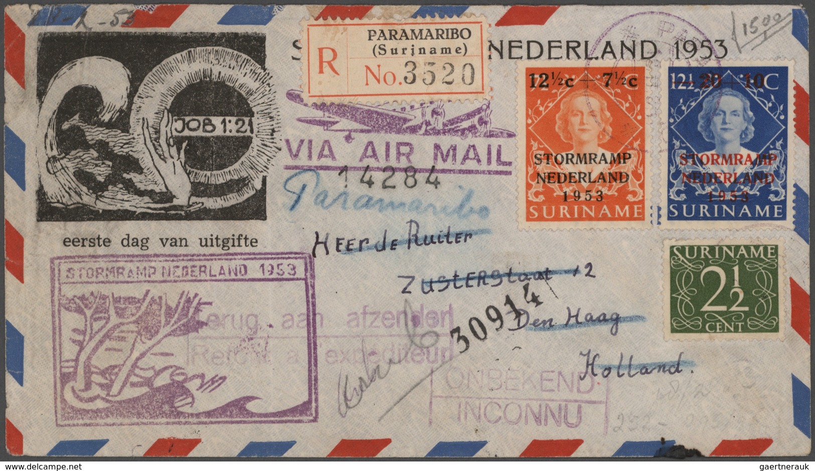 Niederlande: 1877/1957, Netherlands/colonies, Holding Of Apprx. 140 Covers/cards/stationeries/ppc Wi - Andere & Zonder Classificatie