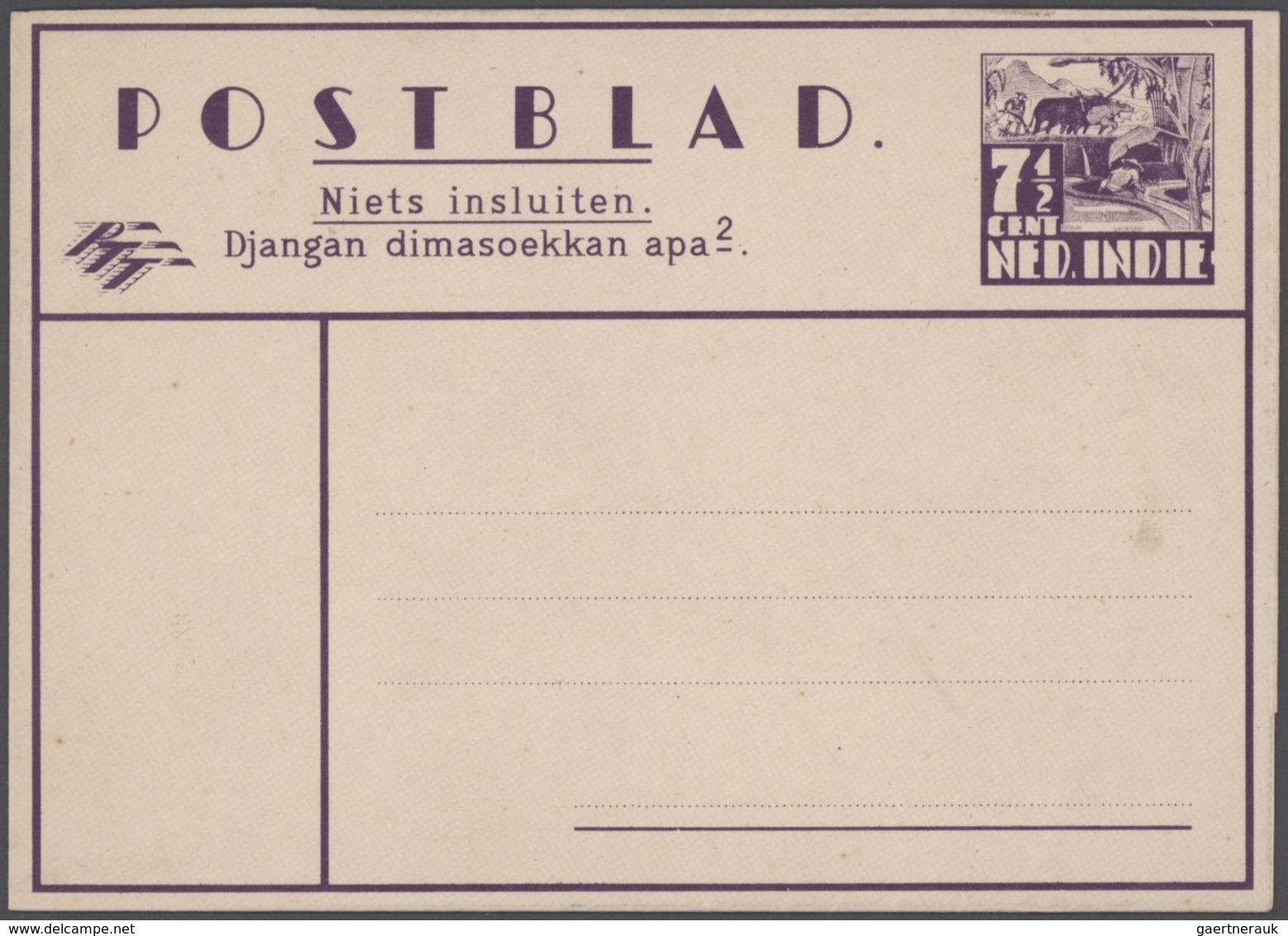 Niederlande - Ganzsachen: 1933/1990 (ca.), Accumulation Of Several Hundred Unused Stationeries With - Material Postal