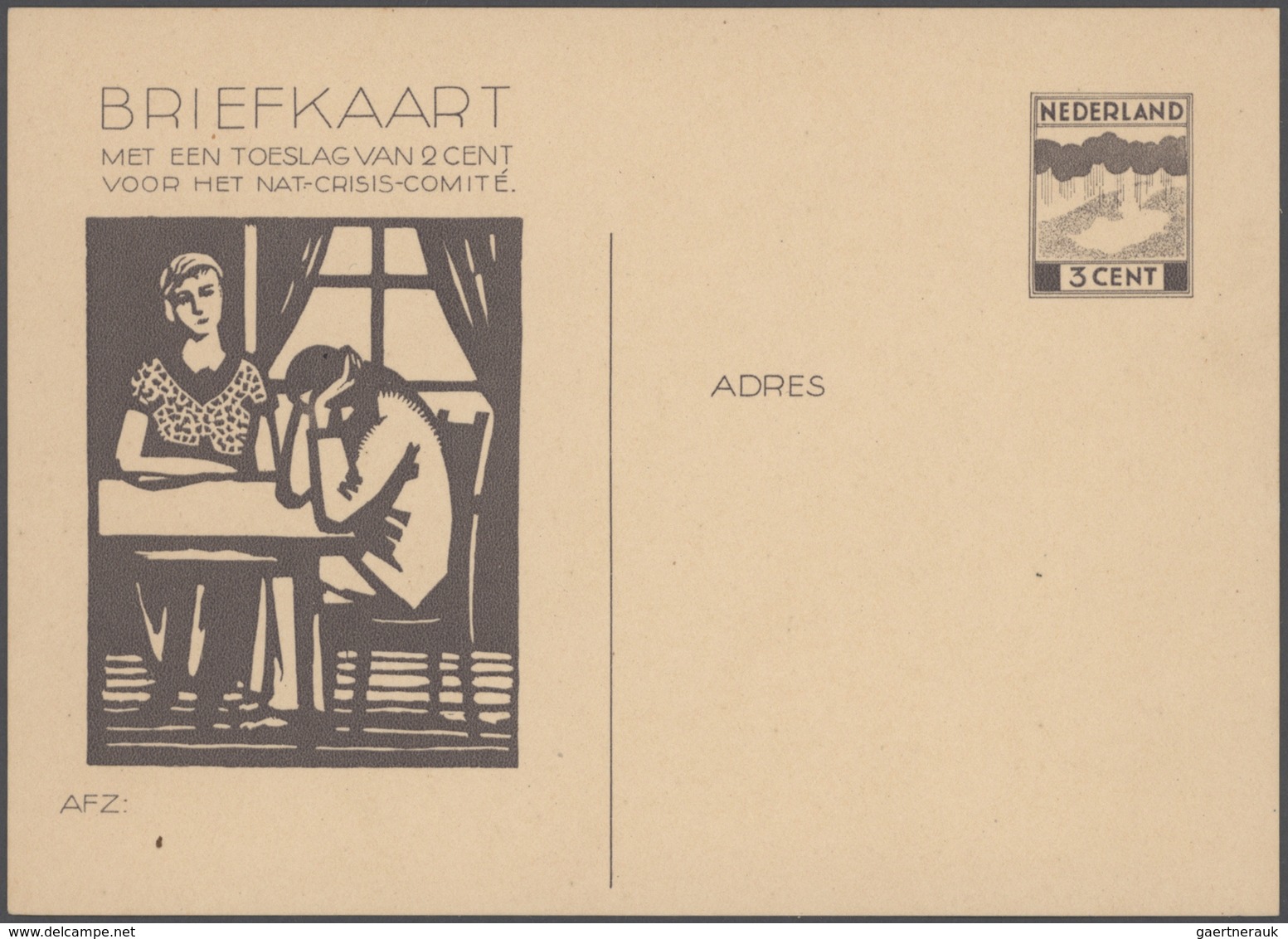 Niederlande - Ganzsachen: 1933/1990 (ca.), Accumulation Of Several Hundred Unused Stationeries With - Postwaardestukken