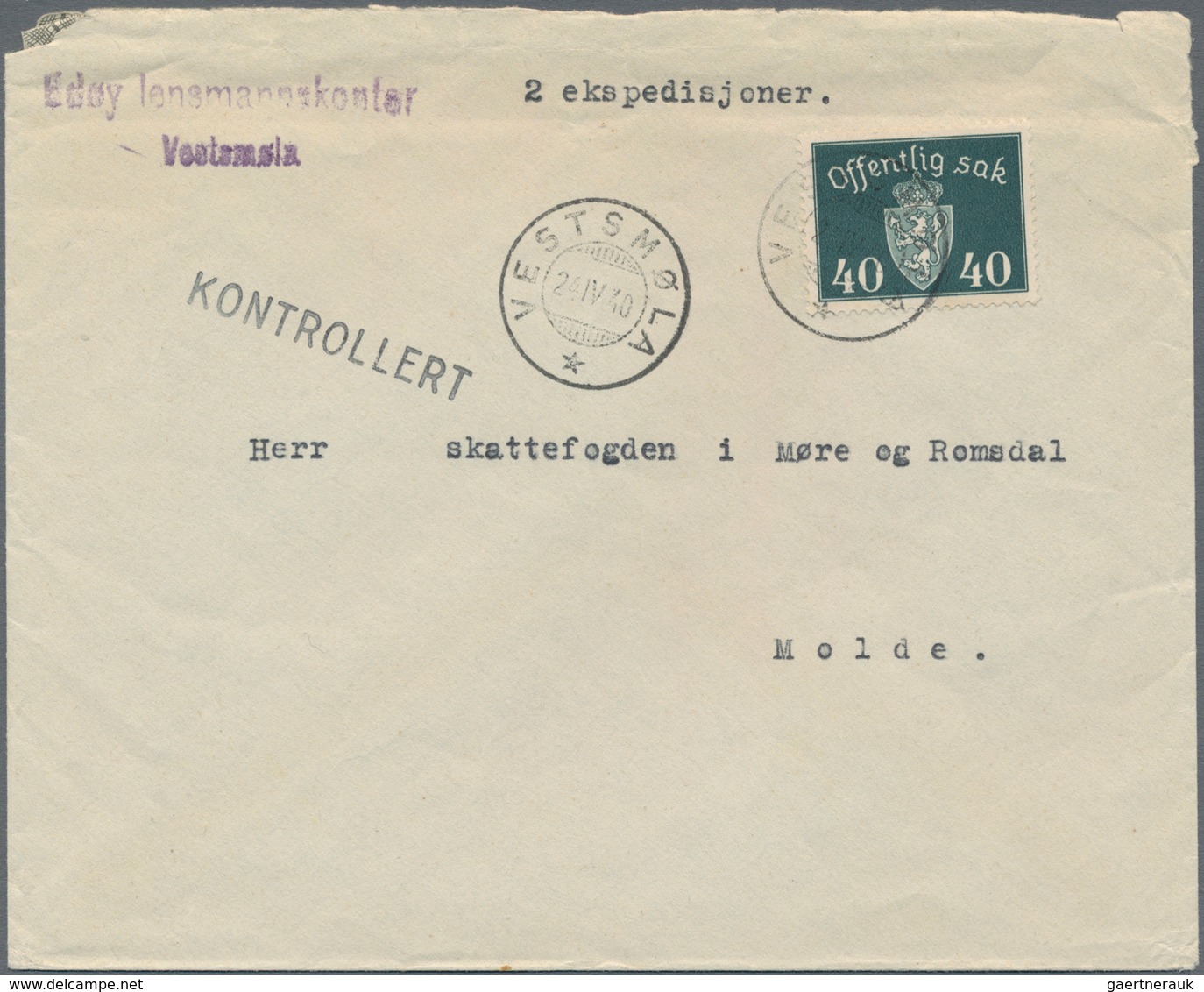 Norwegen: 1856/1970, Very Interessting Lot Of Covers, Postcards And Postal Stationeries With Focus O - Usados