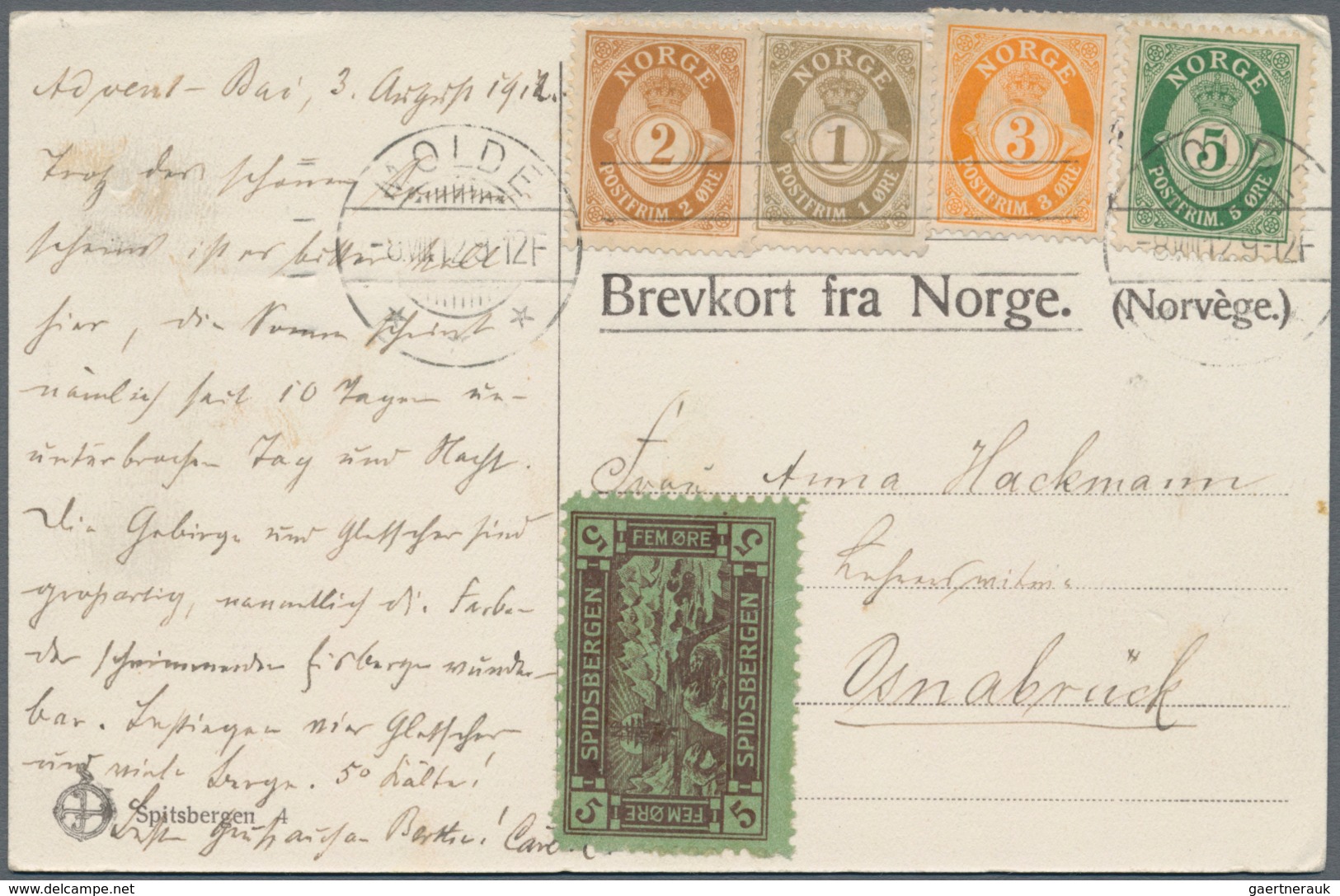 Norwegen: 1872/1990 (ca.), Accumulation Of Ca. 470 Covers, Postcards And Unused, CTO-used And Used P - Gebraucht