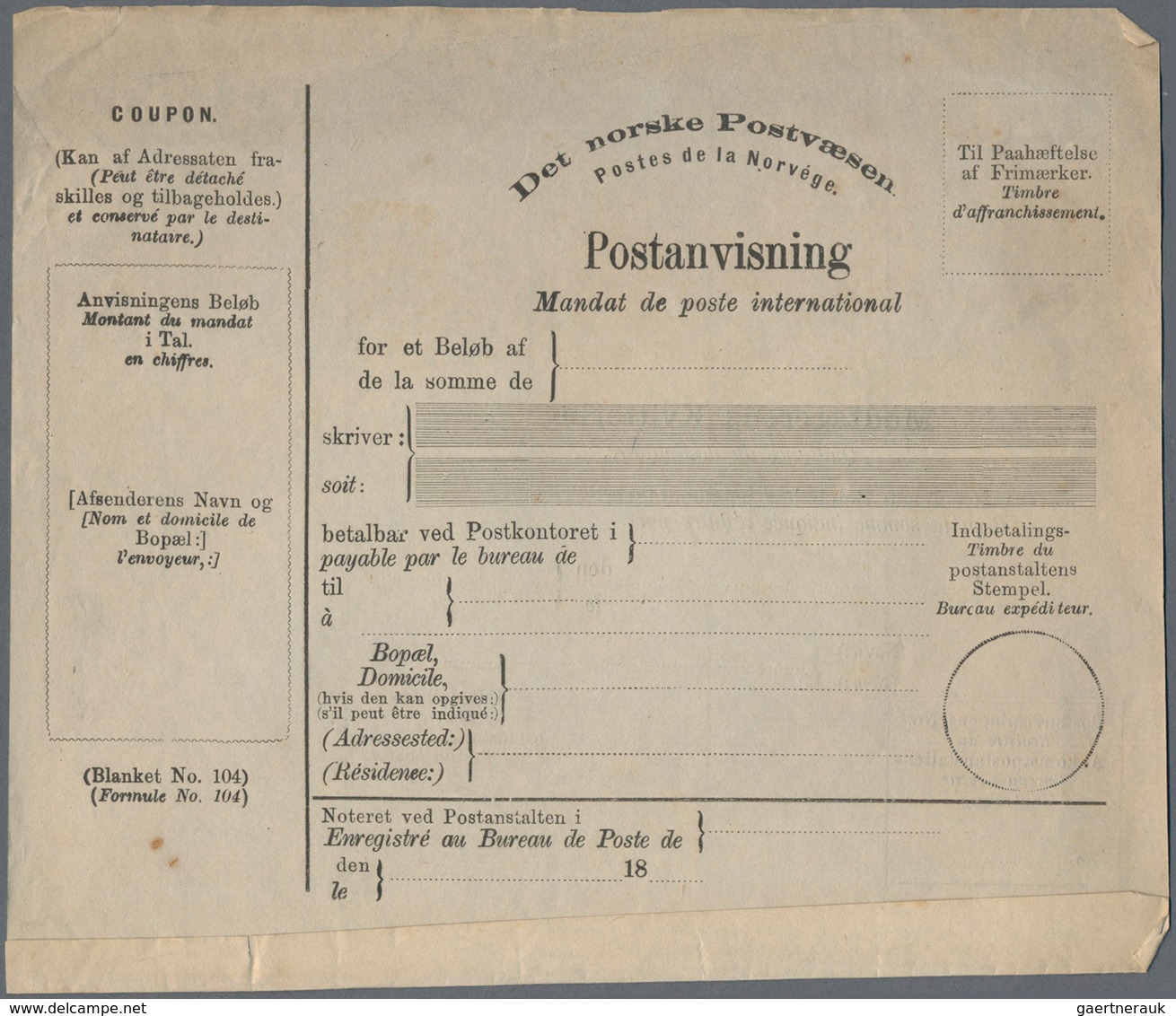 Norwegen: STARTING ABOUT 1880 (ca.) Holding Of Ca. 740 Unused/CTO-used And Used Postal Stationeries - Gebraucht