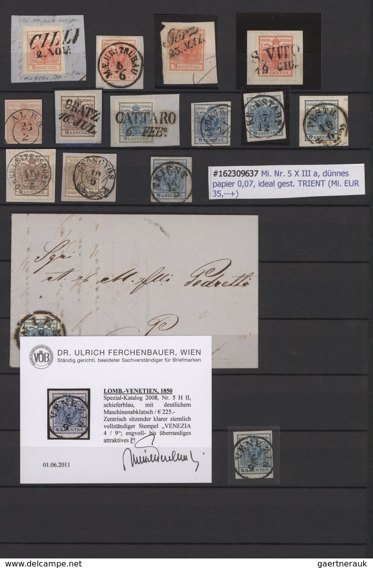 Österreich: 1850/2019, Reichhaltiger Und Vielseitiger Sammlungsbestand In Drei Alben Sowie Auf Steck - Collections