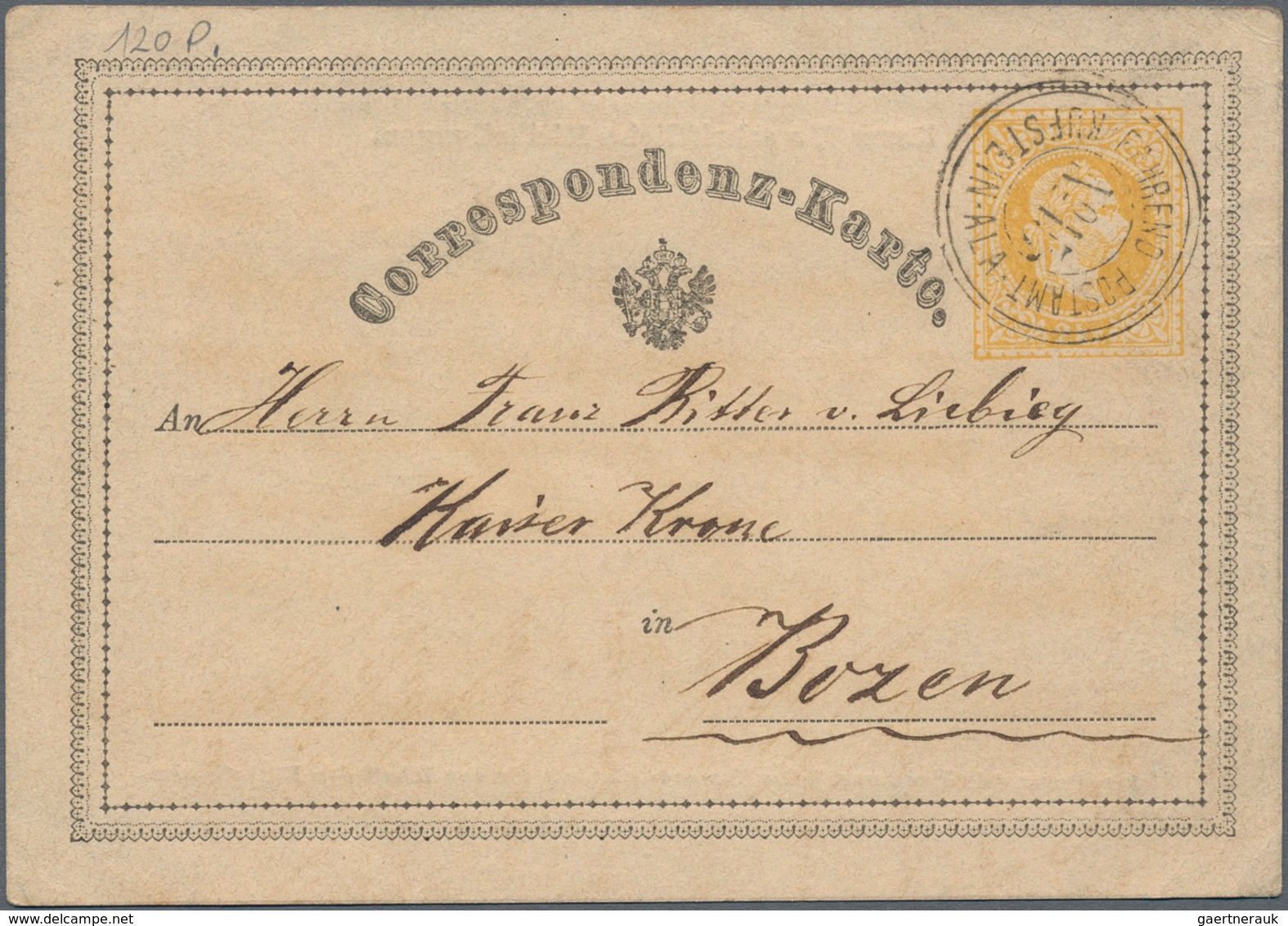 Österreich: 1852 - 1874, Posten Von 26 Belegen, U.a. Briefe Mit 3 Stück 6 Kreuzer-Ausgabe Von St. Pö - Collections