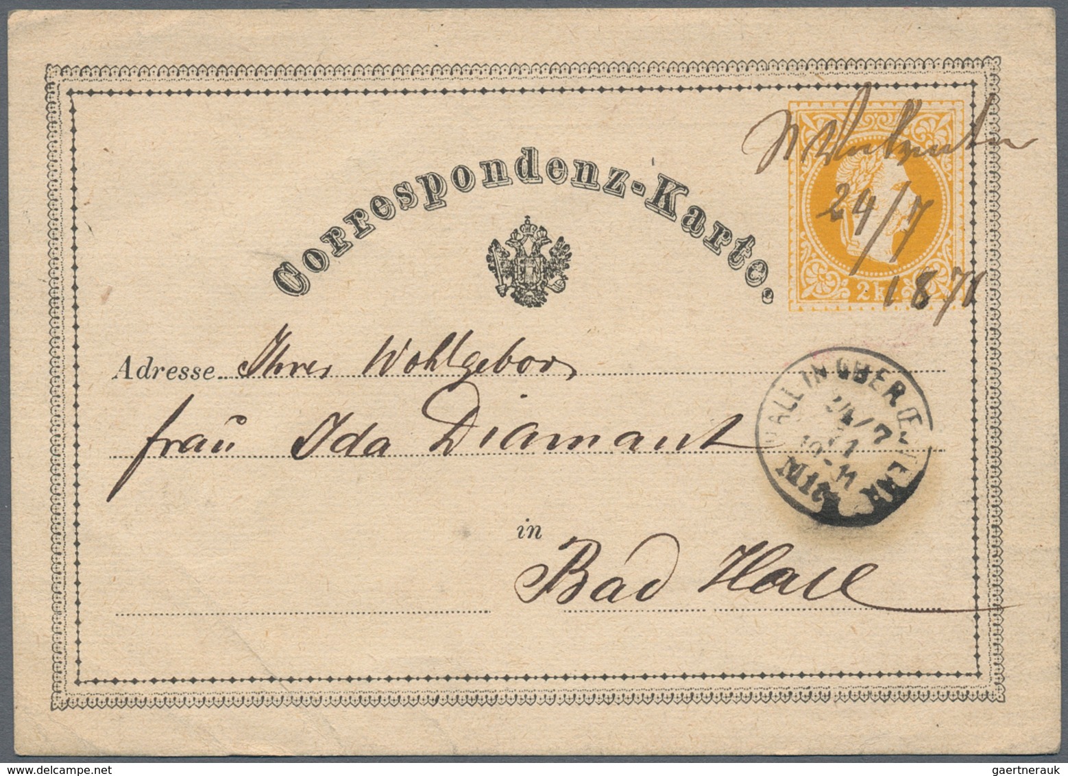 Österreich: 1852 - 1874, Posten Von 26 Belegen, U.a. Briefe Mit 3 Stück 6 Kreuzer-Ausgabe Von St. Pö - Verzamelingen