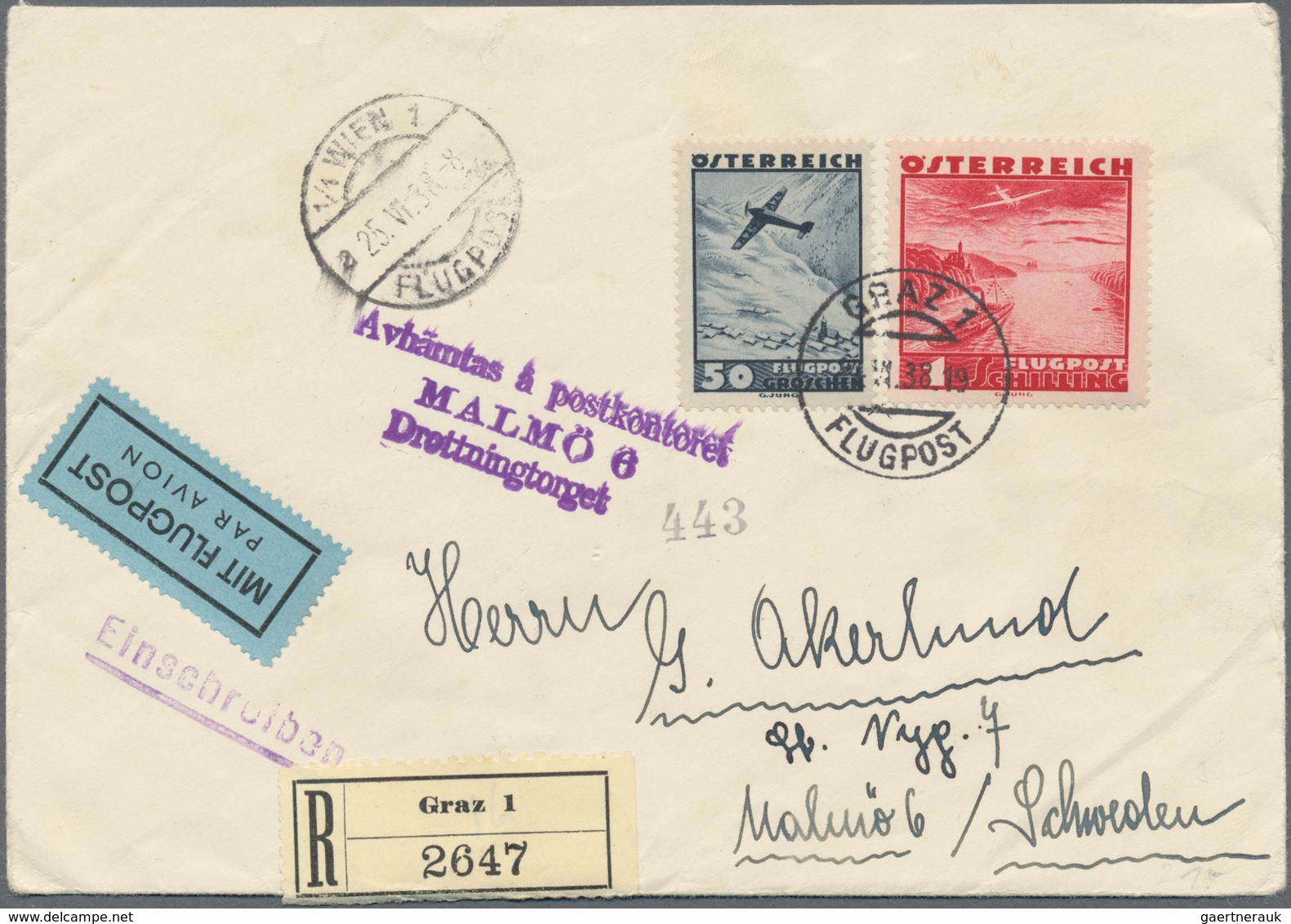 Österreich: 1875-1960, Partie Mit über 120 Briefen, Ganzsachen, Karten Und FDC, Dabei Flugpost, Ostm - Verzamelingen